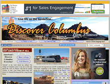 Tablet Screenshot of columbusnewmexico.com